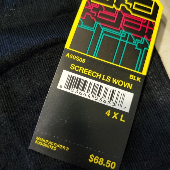 Screech Ls woven.Mens Long Sleeve. XL. - Picture 5 of 7